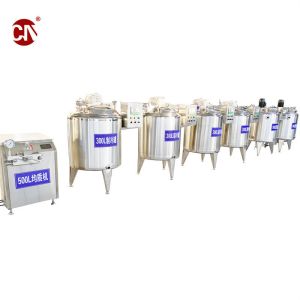 Electric Milk Sterilization Machine for Dairy Processing Equipment Customization