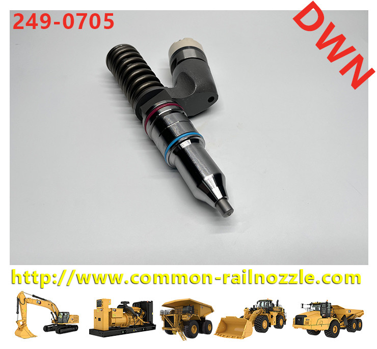C13 Engine Excavator Oem Common Rail Fuel Injectors 249-0705 2490705 10R-7236 10R7236