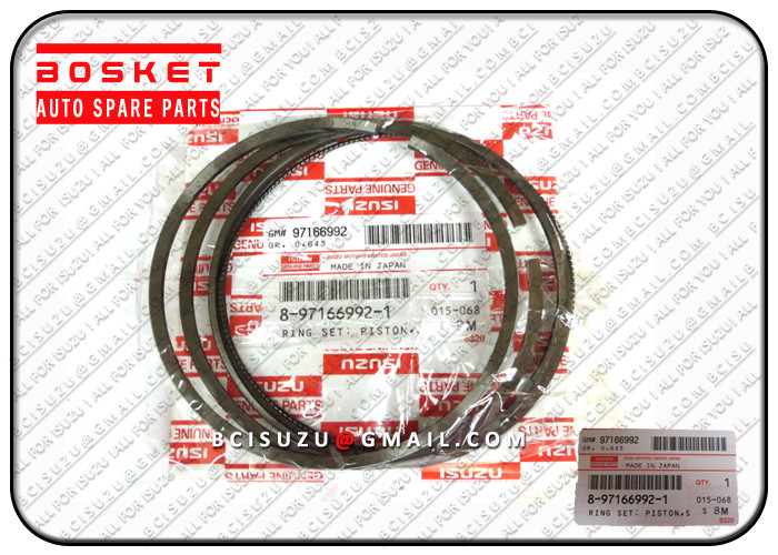 8-97166992-0 Isuzu Liner Set Piston Ring For NPR70 4HE1 8971669920