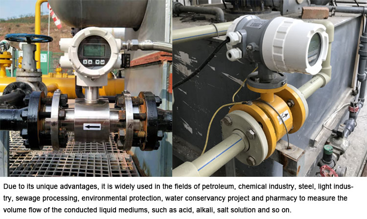HKLD 4-20mA Integrated Electromagnetic Type Flow Meter 18 Month Warranty