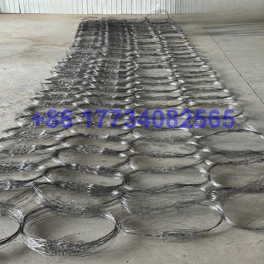 Defensive Tank Barrier Mesh Fence Easy Come Difficult Come Out Anti Tank Obstacle Wire Net Inconspicuous Obstacle Fence