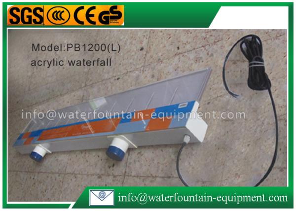 Plastic Waterfall Blade Water Fountain Equipment Various Sizes Outdoor