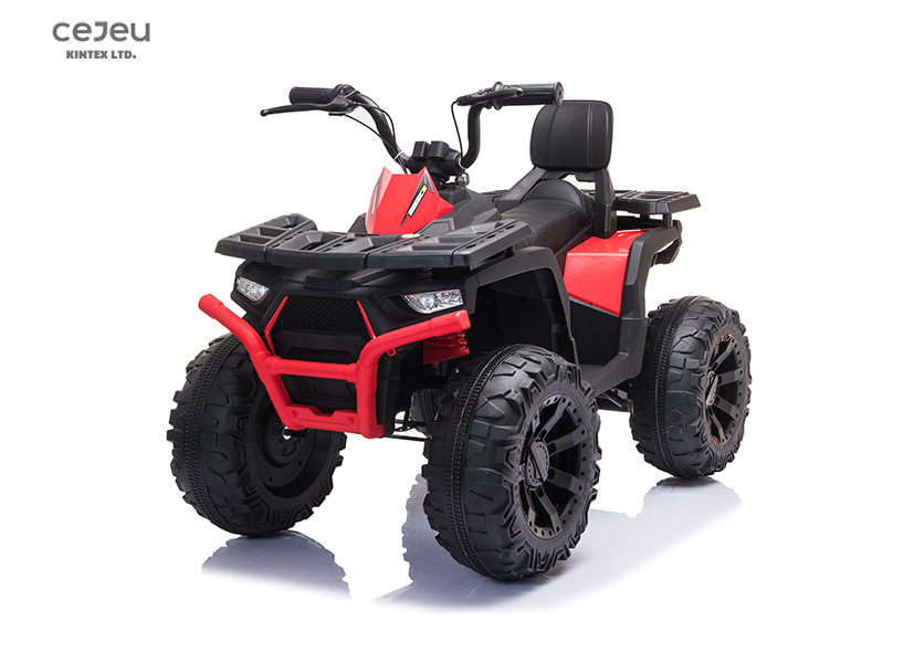 12V Kids Quad Ride On Atv With Parent Remote Control And Music Player