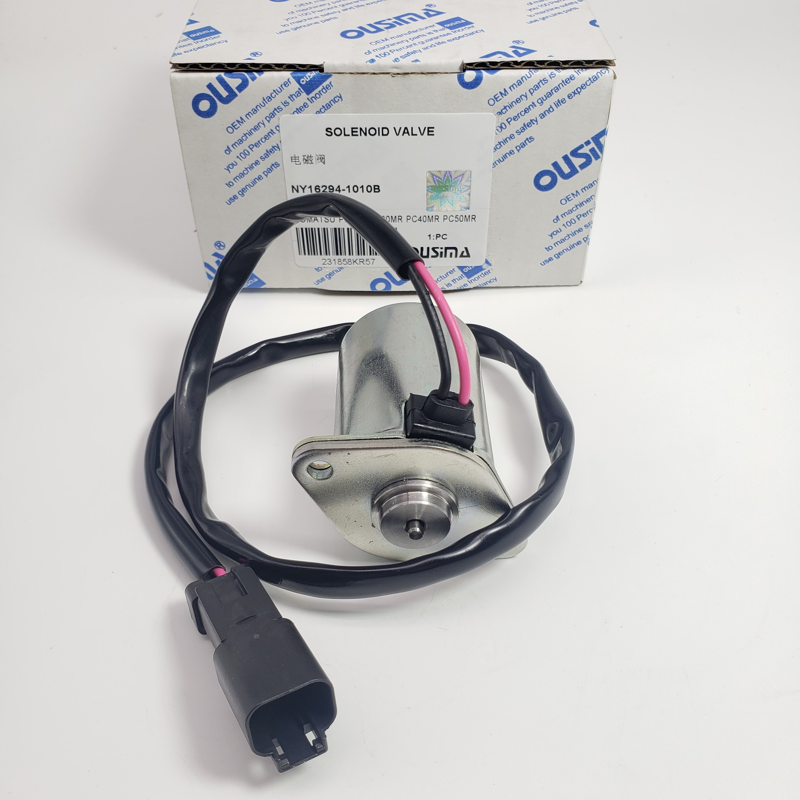 Solenoid Valve NY16294-1010B For KOMATSU PC18MR PC30MR PC35MR PC45MR