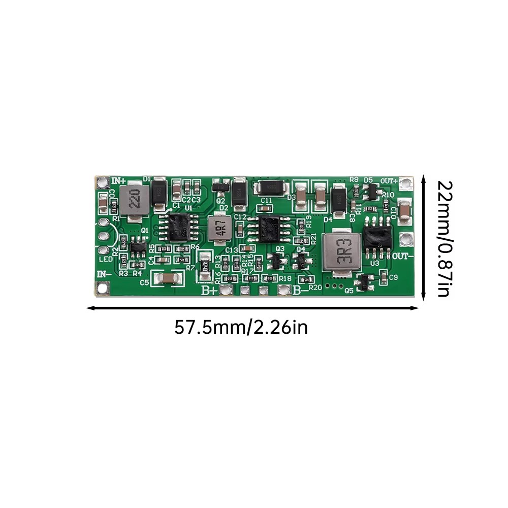 12V 3A 24W 36W Uninterruptible Power Supply UPS Charging Discharging Router Network Lithium Battery Protection Board PCB Base