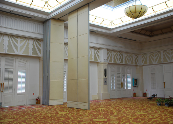 Simple Sound Proof Partitions Sliding Aluminum Frame Movable Partition Wall Malaysia Type 65 For Hotel
