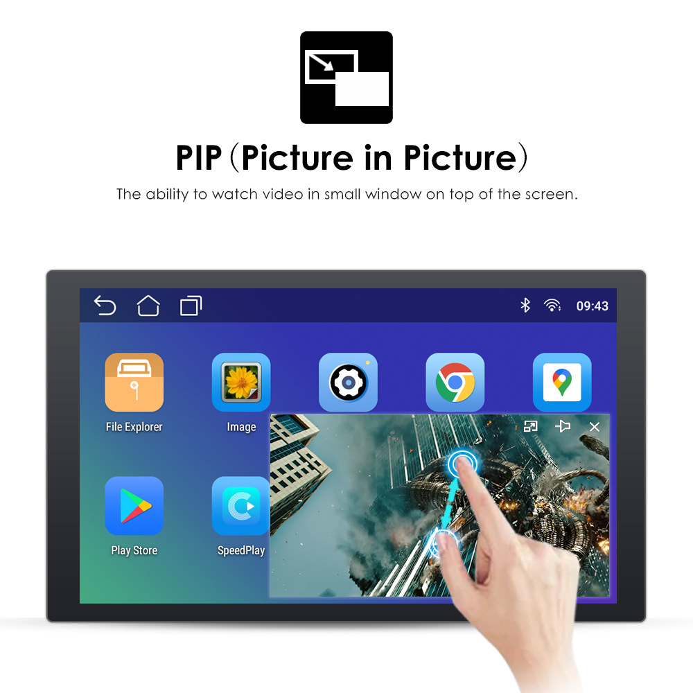9" Screen Size Android10 Car Radio With Multimedia For Ford Mondeo Mondeo 3 2000-2007