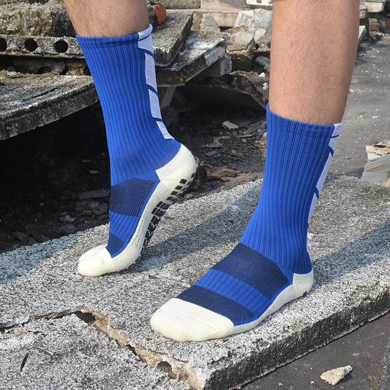 Knitted Anti-Slip Football Socks Thickened Breathable Sports Socks for Men and Women