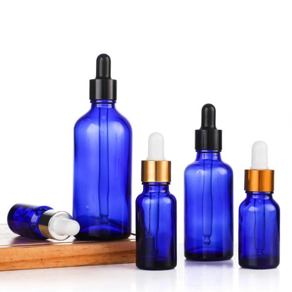 Aluminium Dropper Glass Bottle for Skin Care 10ml 20ml 30ml 50ml Customized Logo