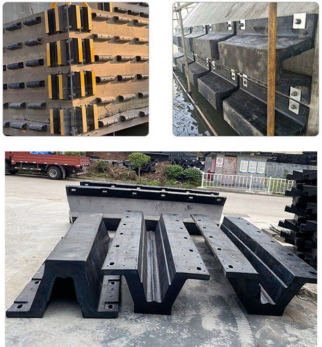 Customized Width V Rubber Fender For Marine Dock Ship Vessel