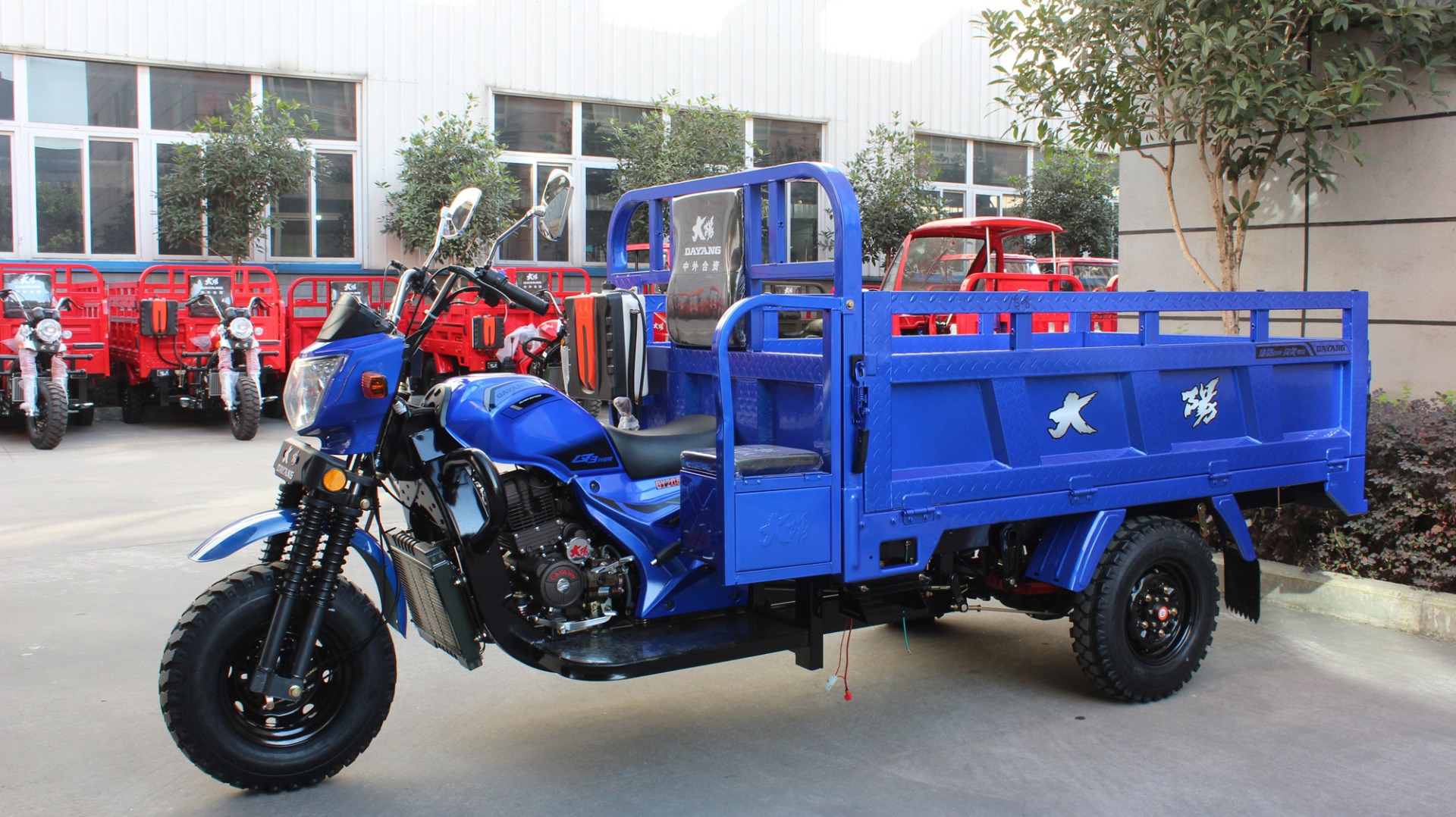 Versatile Motorized Tricycles Cargo Part Passenger Tricycle for Various Applications