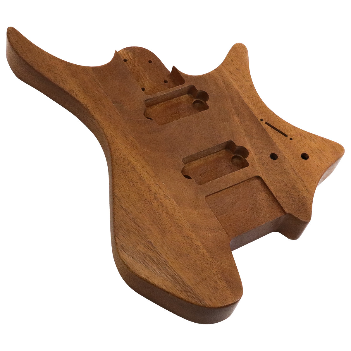 Premium Wood Headless Guitar Body Unfinished DIY Guitar Accessories Parts