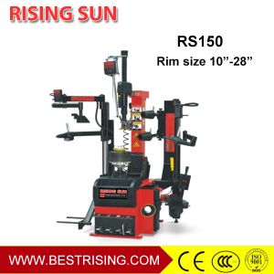 China Tilt back double helper tire changer for garage on sale