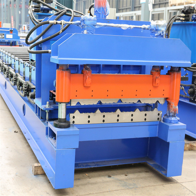 Customize building material step tile cold roll forming machine color steel