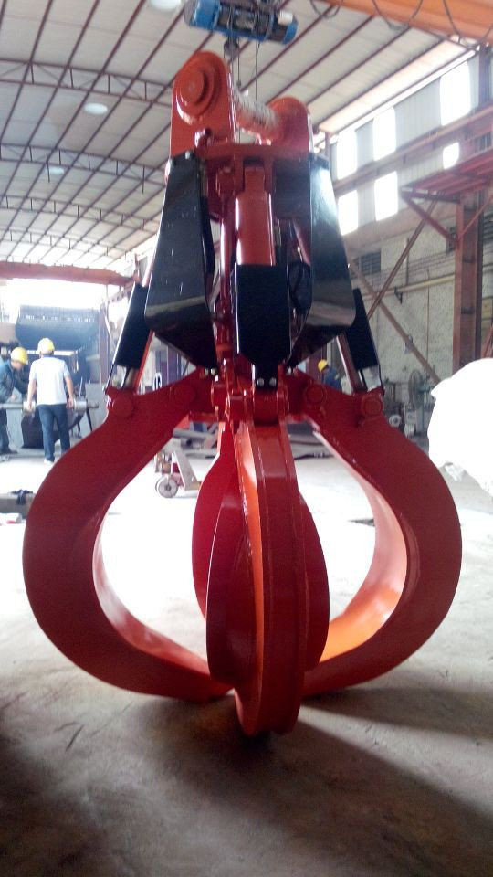 Customize NM360 Orange Peel Grab For Handling Waste Steel