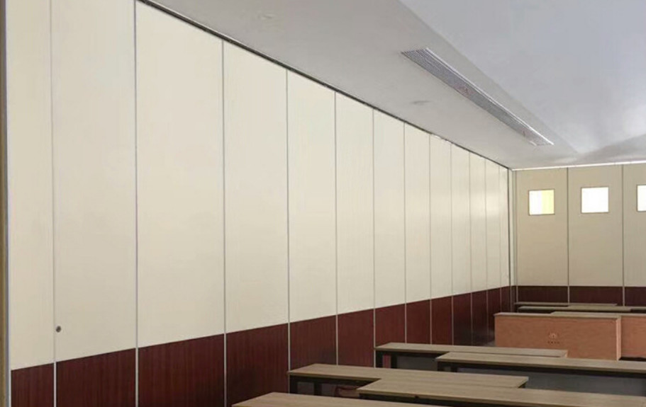 Melamine Finish Foldable Sound Proof Partition Walls For Hotel Banquet Hall