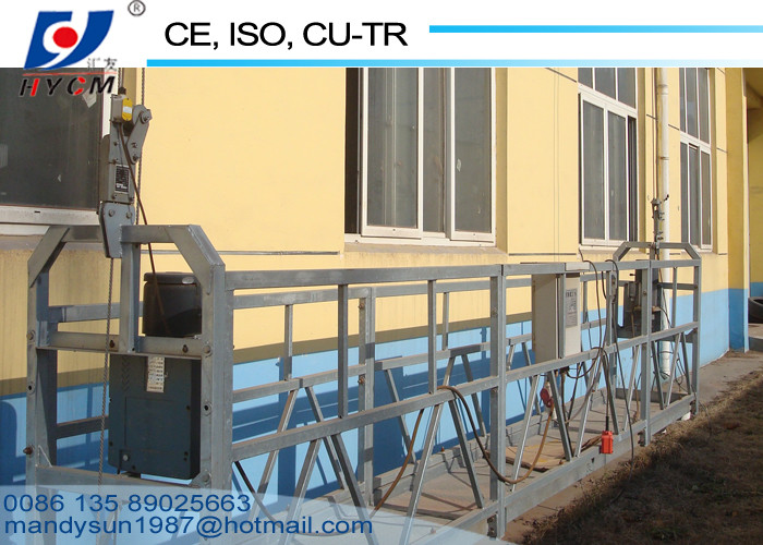 Aluminum Alloy Electric Suspended Working Platform External Wall Cradle ZLP630