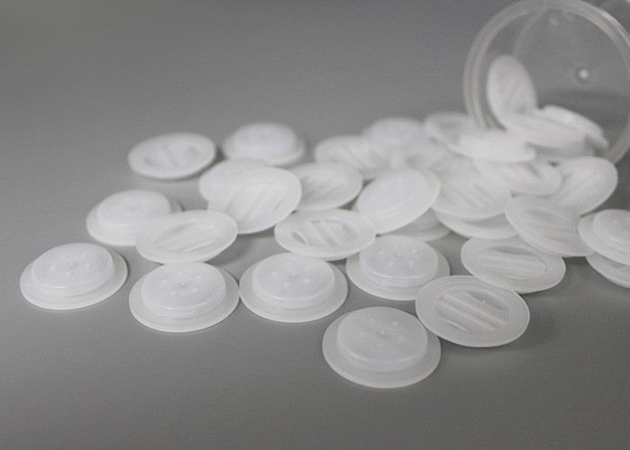 PE Food Grade One Way Degassing Valve For Resealable Side Gusset Coffee Packing Bags