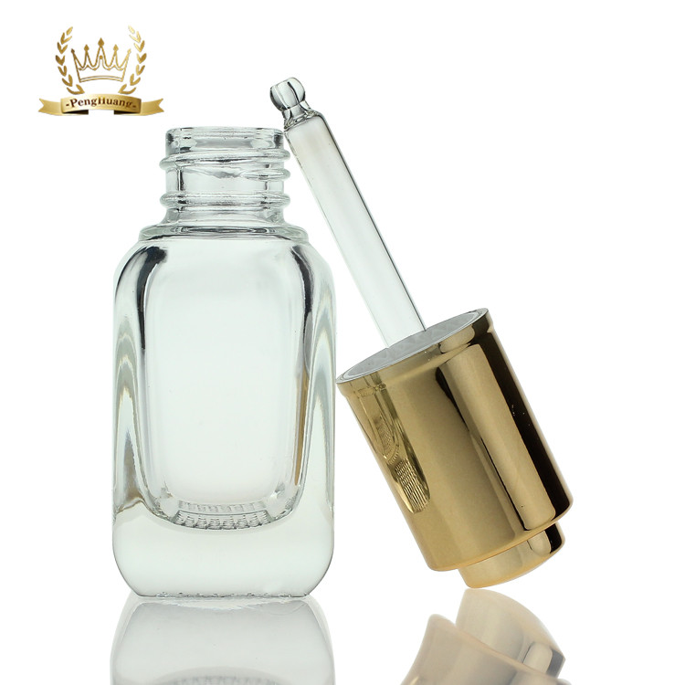 Face serum bottle glass dropper cosmetic eyelash serum bottle 30ml