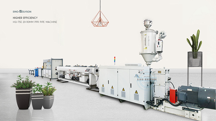 HSJ-90/33 75-250mm PP Drip Irrigation HDPE Pipe Making Machine for Plastic Processed