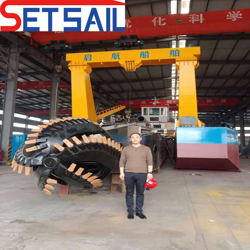 Cutter Suction Rive Sand Pump Dredging Equipment Used in Lake