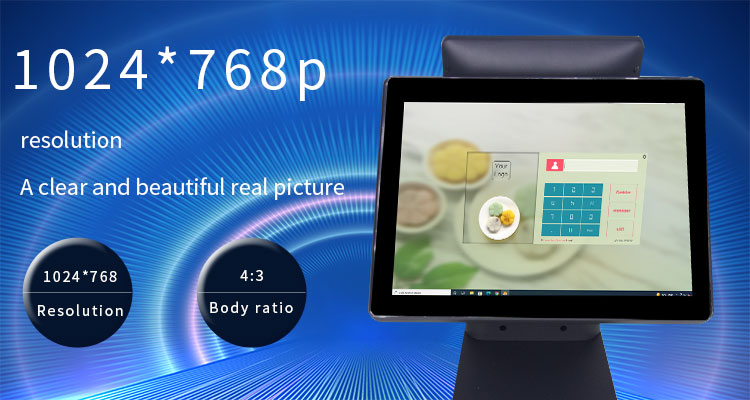 HDD-280A 15 inch Capacitive Touch Screen POS System with Win OS and SDK Function