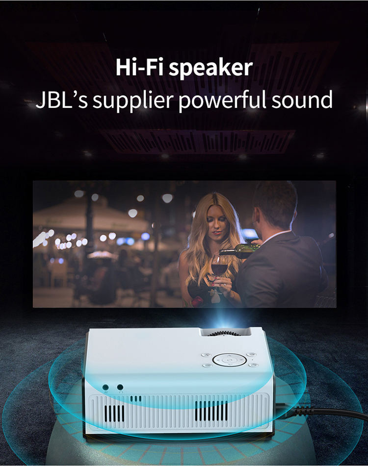 Portable Mini LED Video Home Theater Projectors Full HD 1080P Smart Movie Cinema Lcd Outdoor Projector 4k