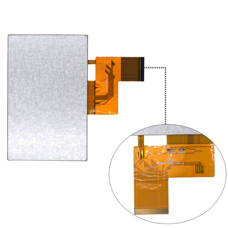 Rohs 24Bit RGB 0.5mm Pin pitch 4.3" TFT LCD Display