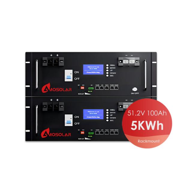 Amosolar Europe Market 200AH 300Ah Lithium Battery Lifepo4 Rack-Mounted Li Ion