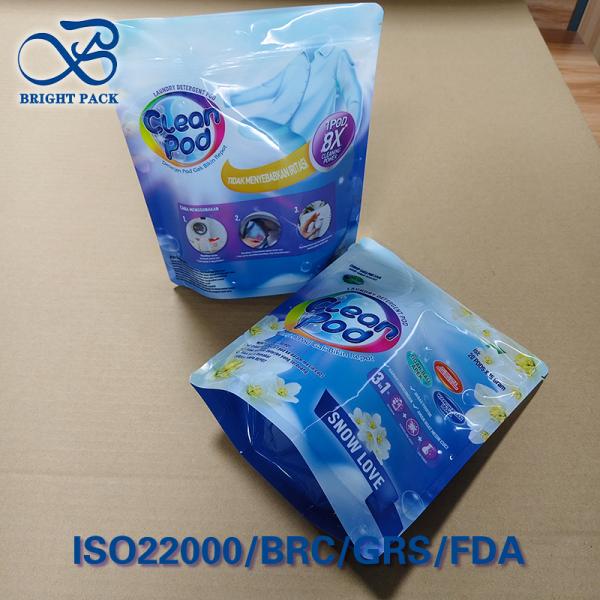 Quality ECO-Friendly Triple-Seal Packaging For Detergent Pods - Recyclable Material for sale