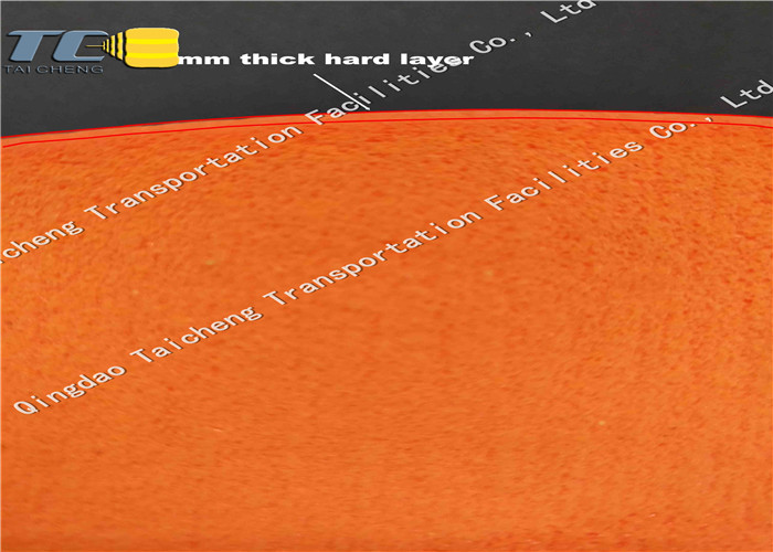 Curved Ramp Highway Roller Barrier Anti Rust Q235 Hot Dip Galvanizing Material