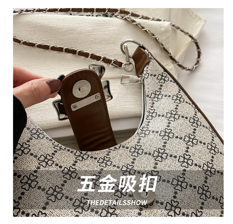 UNDERARM BAG ARC DE TRIOMPHE BAG FEMALE SPRING AND SUMMER SHOULDER BAG ALL-IN-ONE CRESCENT BAG SENIOR SENSE RETRO CROSSB