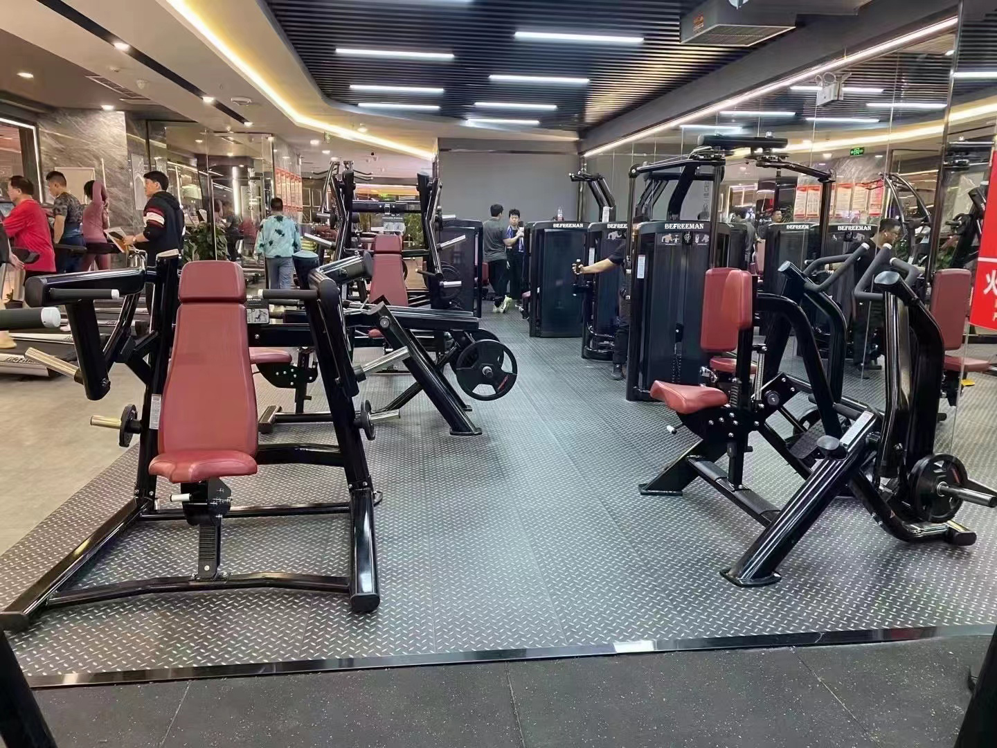 Commercial Gym Unisex Free Weight Training With Diverse Material