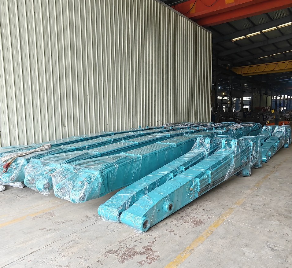Pile Driver Machine Hydraulic Pile Driver Hammer Excavator Long Reach Boom Pilling Driver Boom For 15-55ton Excavator