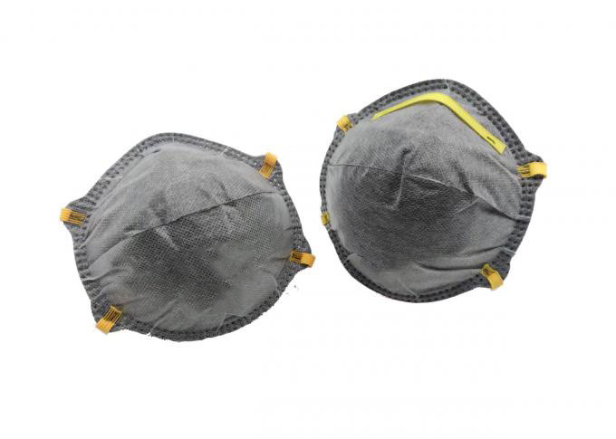 Professional Ffp2 Dust Mask Easy Breathing Polypropylene Outer Layer Material