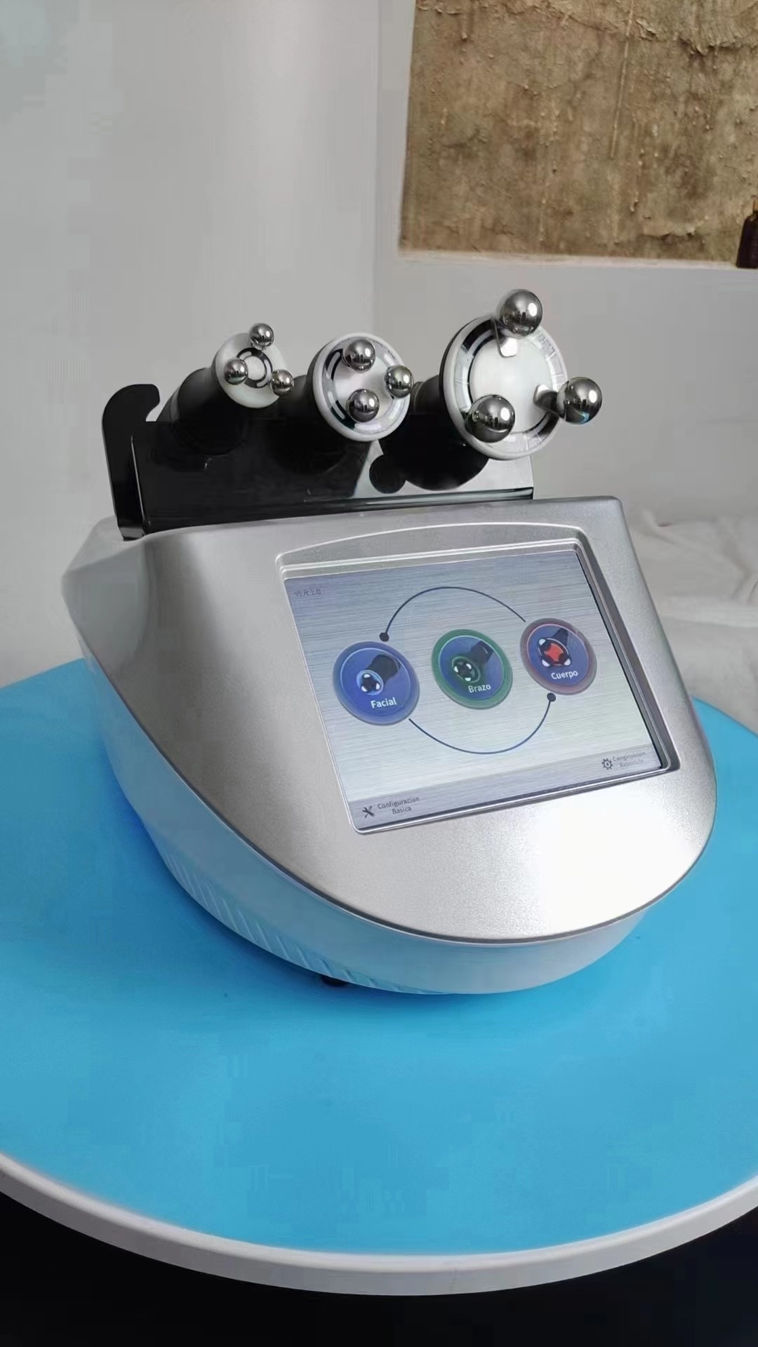 Face Lifting RF Vacuum Therapy Machine Ultrasonic Cavitation Body Slimming Device