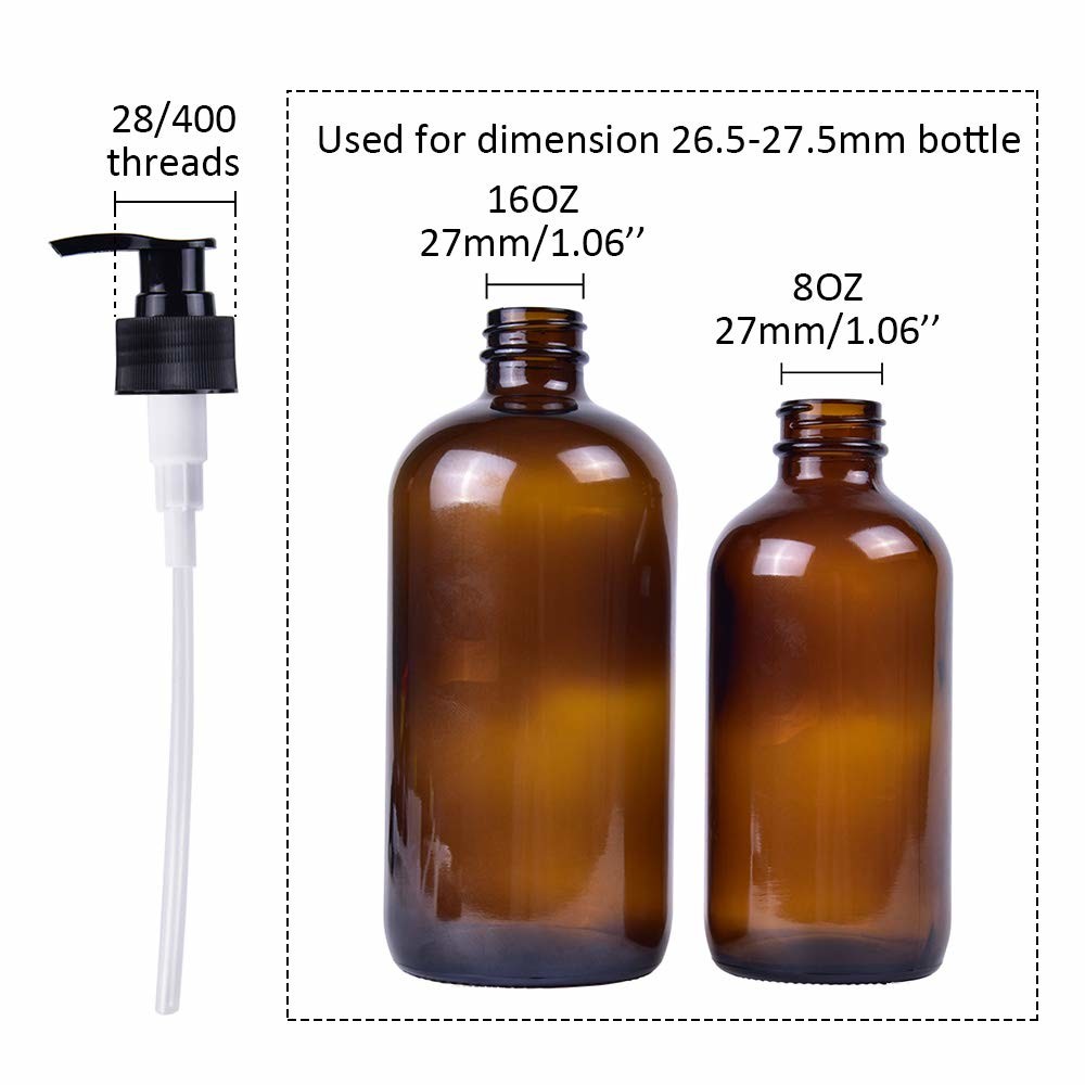 Reusable Plastic Lotion Dispenser BPA Free Recyclable Eco Friendly