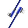 Buy cheap Blue,Red,Black Nylon braided lightning cable,USB A ,8pin lightning connector from wholesalers