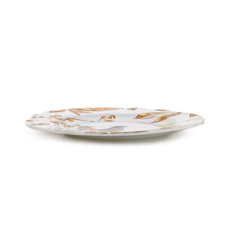 2025 New Design Royal Ceramic Plates Porcelain Plate Autumn Tableware Boutique Gift Set