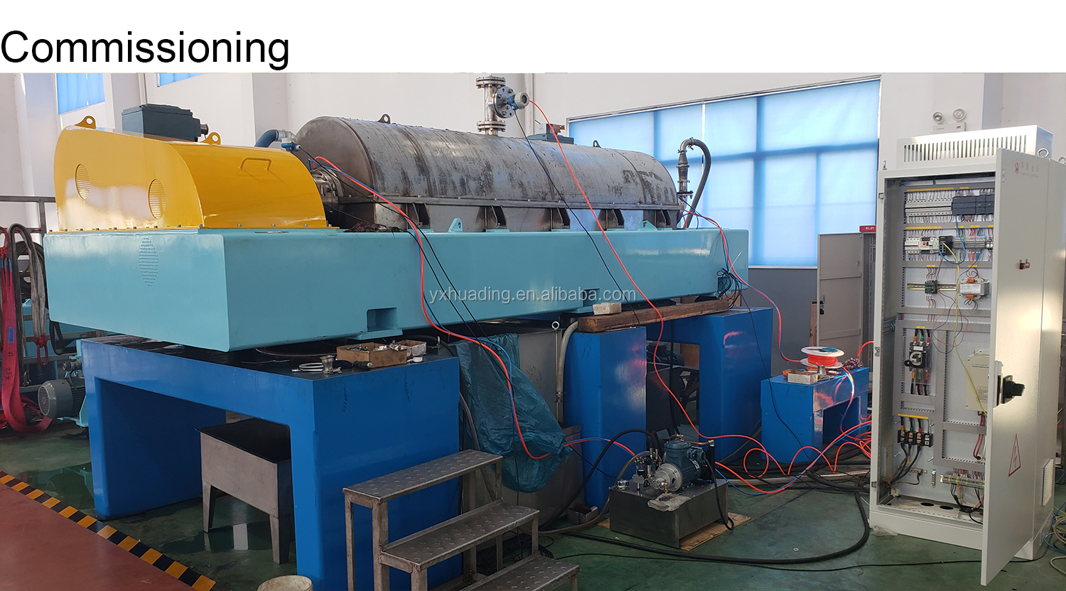 Oily Waste Water Treatment Decanter Centrifuge Separators From Huading Separator