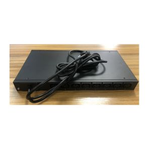 6 Outlet Server Rack Power Distribution Unit With Flat Plug