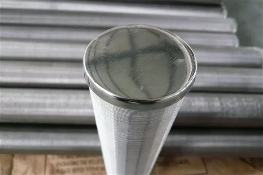 1x2mm Wedge Wire Wire Wrapped Johnson Type Screens Motor Filter 2205 Duplex Stainless Steel