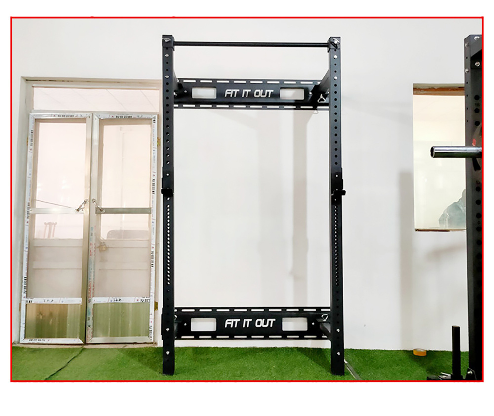 Home Gym Fitness Equipment Wall Mounted Squat Rack