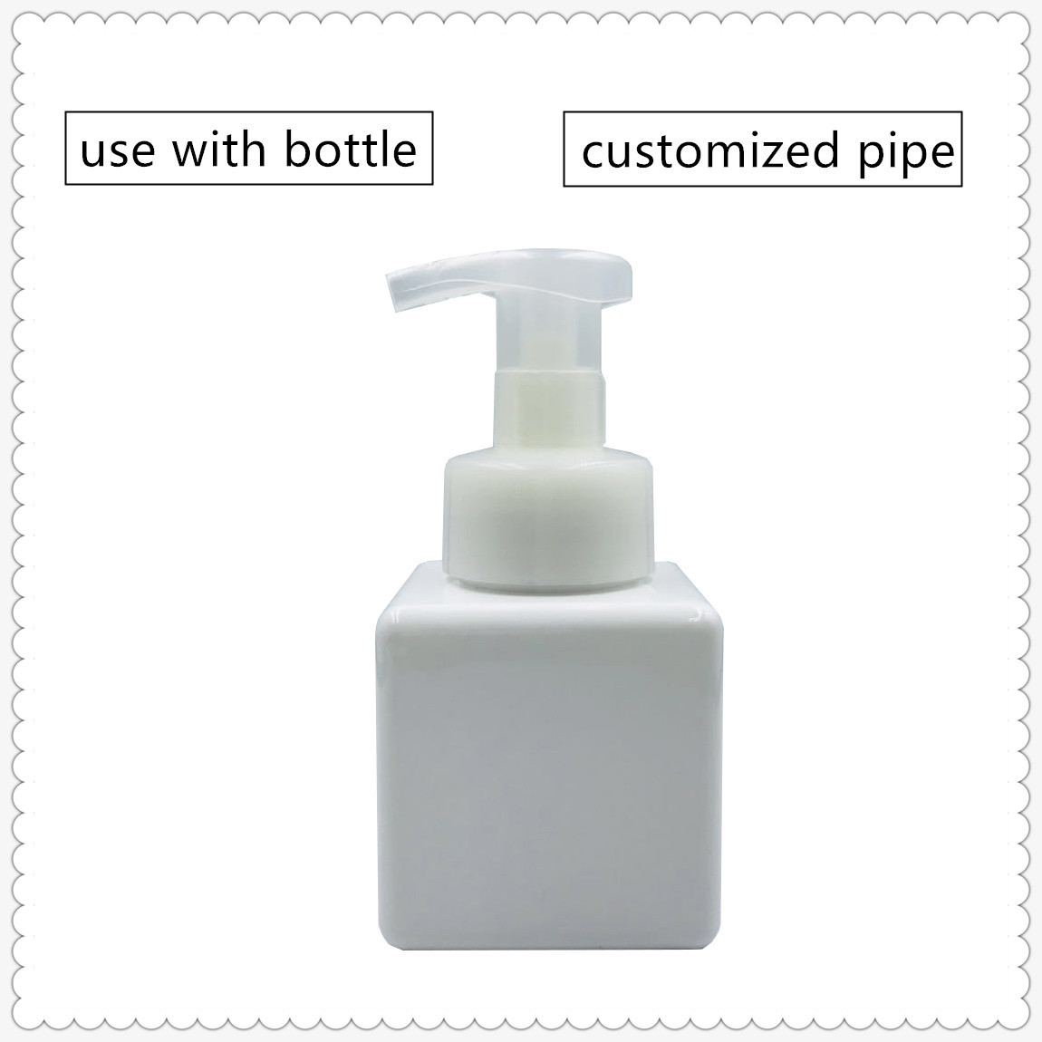 Reusable Bathroom Foam Soap Dispenser BPA And Lead Free With Bottle