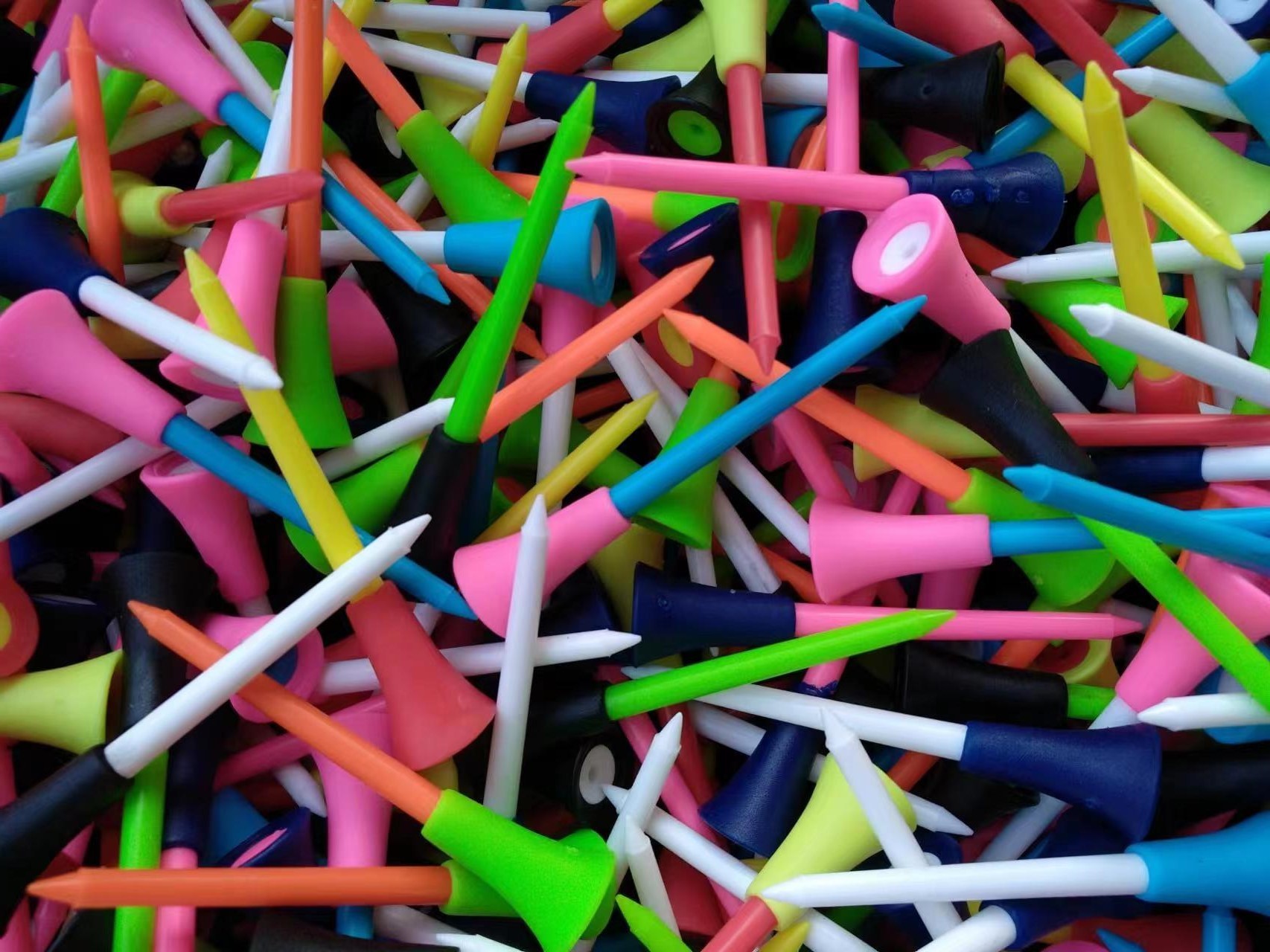 rubber golf tee , golf tees , golf tee (rubber head + plastic shaft)