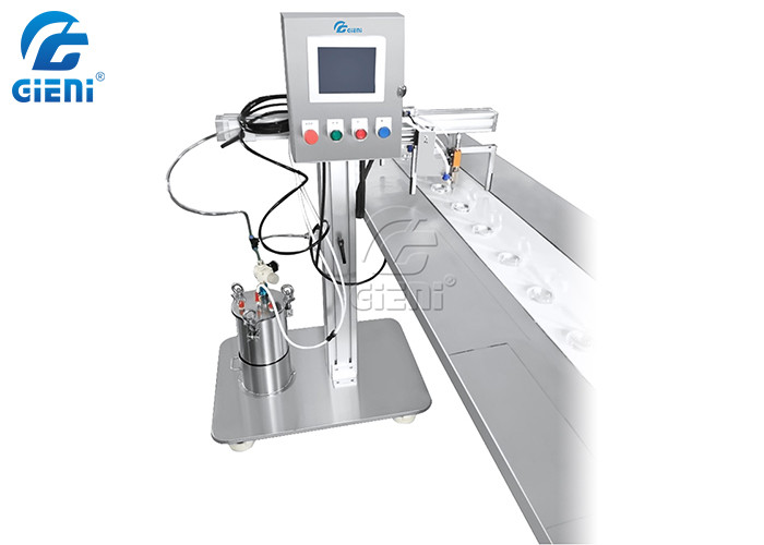 0.75KW 10L 220V Power Case Automatic Gluing Machine For Cosmetics