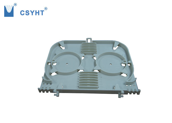 FTTB ABS Plastic 24cores Fiber Optic Splice Tray