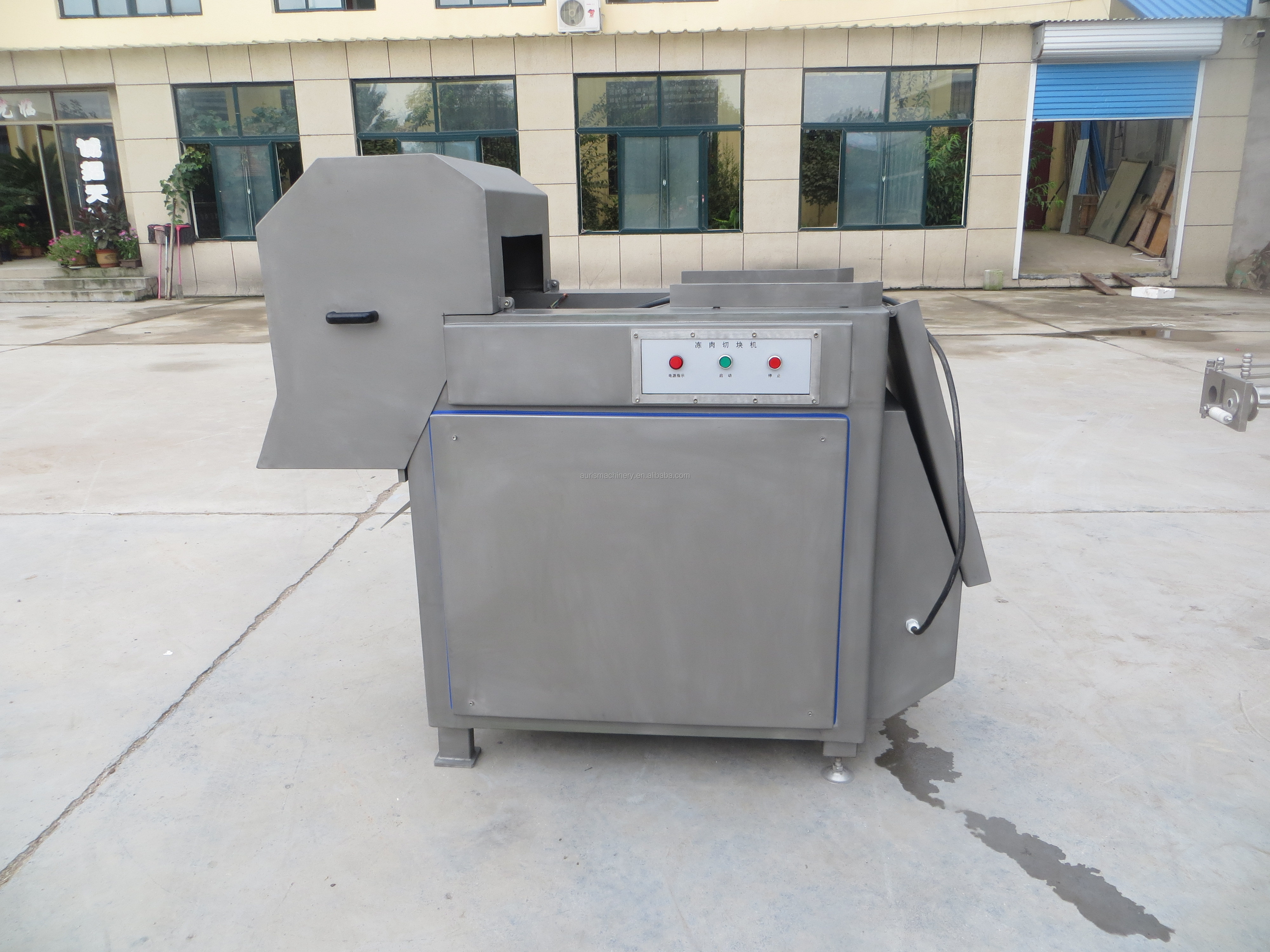 Frozen Meat Cube Dicer Machine Beef Fish Chicken Mincing Machine