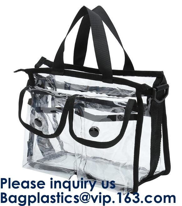 PVC Tote Bag Interior Mesh Reinforced Double-Stitched Handle Storage Bags hold up Bags measure 56 x 21 x 16cm Holds appr