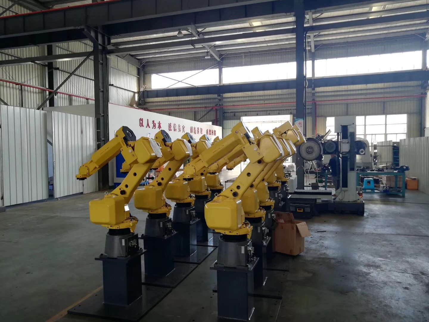 Reprogrammable Abrasive Belt Grinding Machine 380V For Surface Treatment